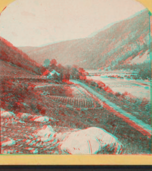 The railroad Delaware Water Gap Pa. [1860?]-1902