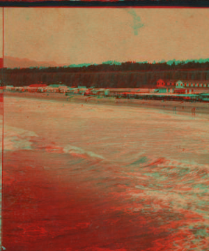 Santa Monica from the Pier. 1870?-1906 ca. 1890