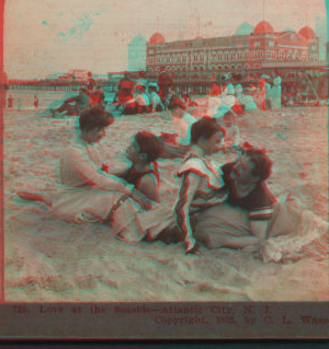 Love at the Seaside -- Atlantic City, N.J. [1875?-1905?] 1902