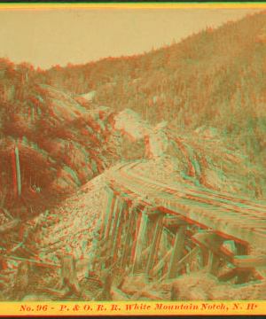 P. & O.R.R., White Mountain Notch, N.H. [1870-1879] 1858?-1895?