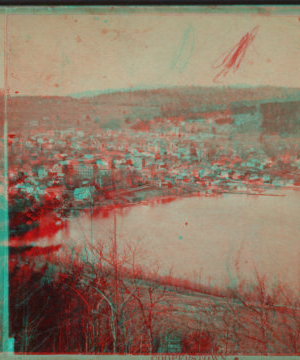 Cooperstown, from Mount Vision. 1865?-1880?