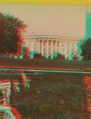 White House, south view, Washington, D.C. 1859?-1910?