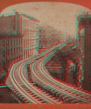 Metropolitan elevated rail road. 1870?-1905?