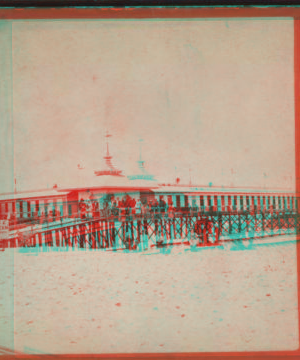 Bath House at Ocean Grove. [ca. 1875] 1870?-1889?