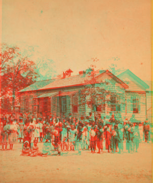 Colored School. 1870?-1885?