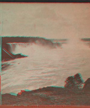 Niagara Falls, from Victoria Point. [1863?-1880?]