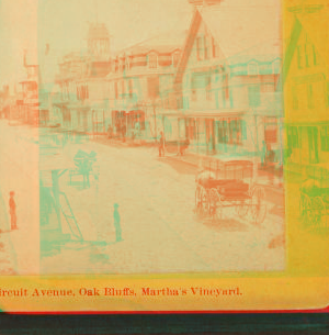 Circuit Avenue, Oak Bluffs, Martha's Vineyard. 1865?-1880?