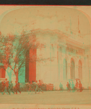 The French Government building, World's Fair, Chicago, U.S.A. 1893