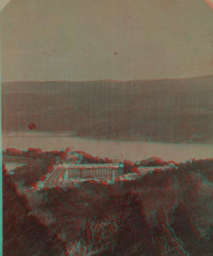 West Point buildings from Fort Putnam. [1858?-1901?]