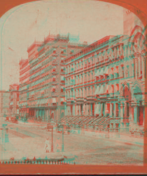 Windsor Hotel, New York City. 1859?-1896