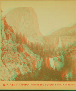 Cap of Liberty, Vernal and Nevada Falls, Yosemite, Cal. 1871-1894