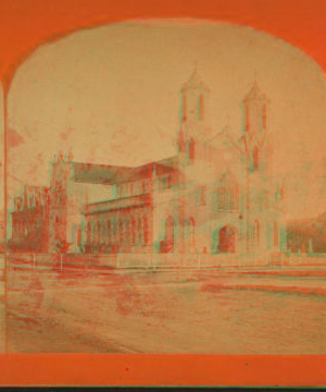 Galveston: Catherdal, exterior. 1865?-1900 [188-]