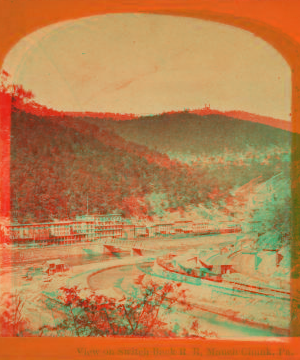 View on Switchback R.R., Mauch Chunk, Pa. 1859-1885?