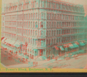 Powers' Block, Rochester, N.Y. [ca. 1875] [1860?-1900?]