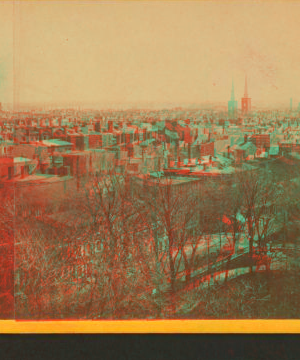 Panorama of Philadelphia. South-east from State House. 1860?-1896