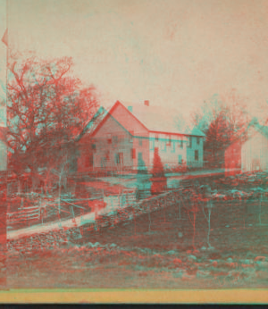 Quaker Meeting House, used by Washington as Hospital after a skirmish near [Croton Lake]. [1865?-1915?]