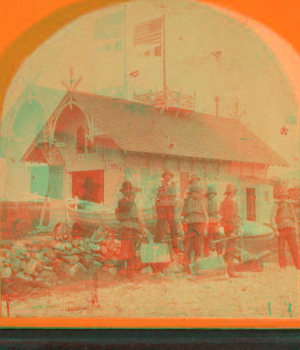 Life Saving Station, Rye Beach. 1867?-1880?