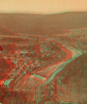 View from South Mountain, Mauch Chunk. 1870?-1885?