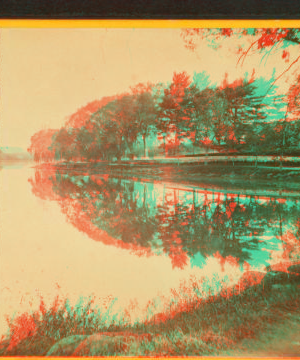 [General view of Wakefield showing a lake.] 187-?