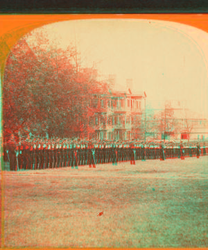 Students' parade, U.S.N. Academy, Annapolis, Md. 1868 1868?-1890?