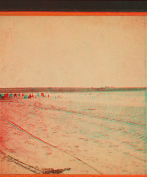 On the First Beach, Newport, R.I. 1860?-1900? [ca. 1875]