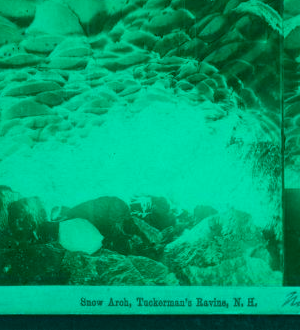 Snow Arch, Tuckerman's Ravine, N.H. [ca. 1870] 1859?-1889?