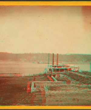 [Boat on the St. Croix river.] 1868?-1885?