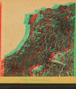 Profile, Franconia Notch. 1858?-1890?