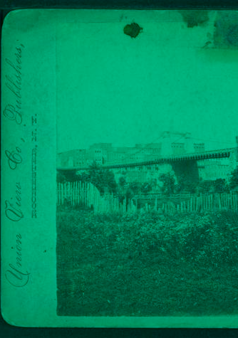 The Suspension Bridge, Nashville, Tenn. 1870?-1897? [188-]