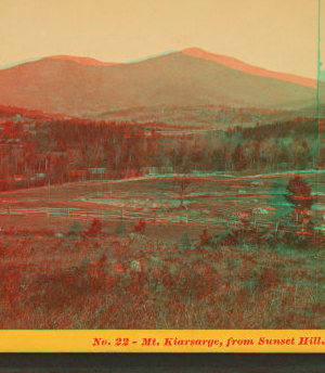 Mt. Kiarsarge, from Sunset Hill. [1858-ca. 1875] 1859?-1895?