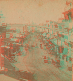 Spring St., Los Angeles, Cal. 1870-1909 1870?-1909?