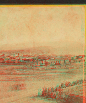 [Santa Fe, N.E. view.] 1870?-1885?