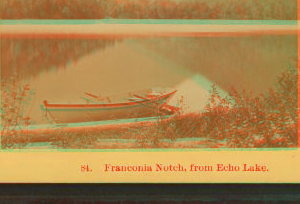 Franconia Notch, from Echo Lake. 1865?-1890?