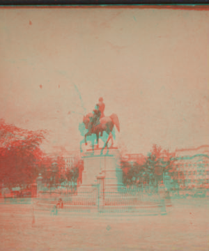 Washington Monument, Union Square, New York. 1870?-1885?