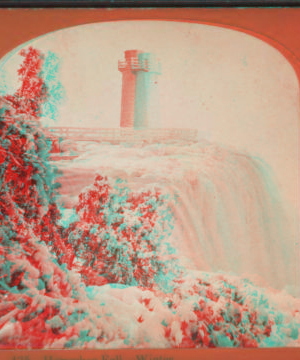 Horseshoe Fall, winter. 1865?-1880?