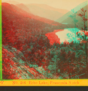 Echo Lake, Franconia Notch. 1865?-1890?