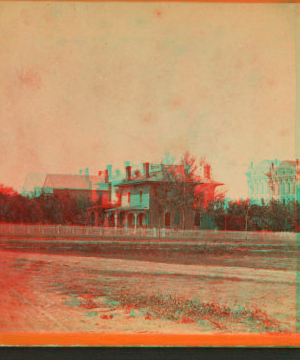 [Private residence and Capitol.] 1869?-1880?