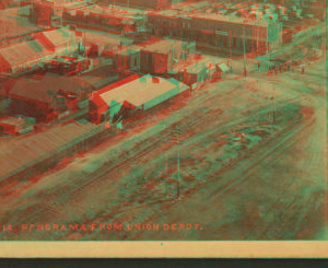 Panorama from Union Depot. 1865?-1900?