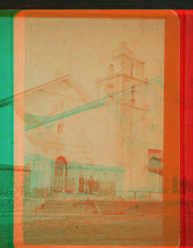 San Buenaventura Mission, Ventura Co., CA. 1870?-1906 ca. 1880