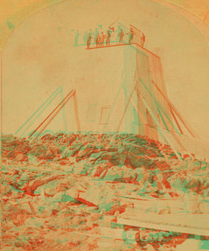 The Observatory, Summit of Mt. Washington. 1864?-1892?