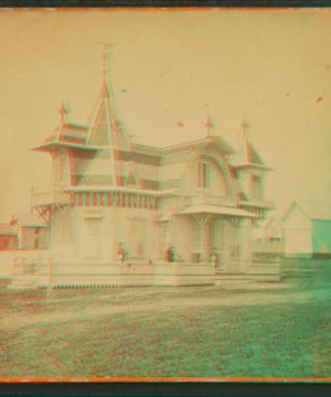 [Large cottage or beach house.] 1865?-1880?