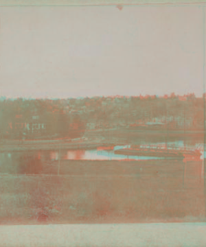 [View of homes in the mountains, and lake.] 1891-1896