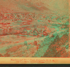 Manitou and Pikes Peak, Colorado, U.S.A. 1870?-1900? c1894