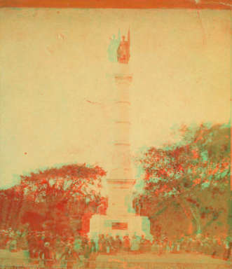 [Soldiers' and Sailors' Monument.] 1860?-1890?