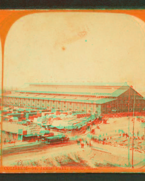 Coliseum--St. James Park, Boston, Mass. 1869-1872