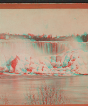 American Falls and Ice Mounds. 1860-1875?