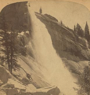 Nevada Falls (700 ft. high) Yosemite Valley, California, U.S.A. 1893-1895
