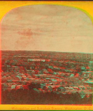 Panorama from dome of Capitol looking .... [ca. 1875] 1860?-1890?