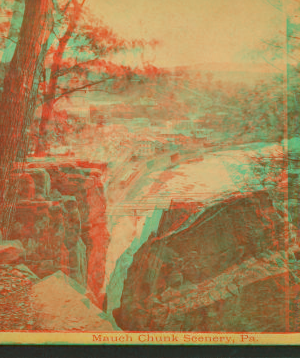 Mauch Chunk scenery, Pa. 1859-1885?