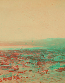 Panoramic view of of San Francisco, No. 10. Taken from the corner of Sacramento and Taylor Sts. [1858-1860] 1858?-1876?